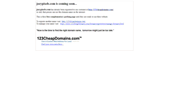 Desktop Screenshot of joeypixels.com